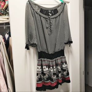 Guess Los Angeles Peasant Dress